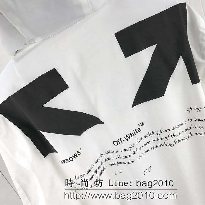 OFF-white 原單管道貨 原版五金配件 19ss春季新款 男款風衣外套 ydi2494